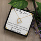 To My Love Forever Love Necklace | Christmas Gift, Valentine's Gift, Holiday Gift, Wife, Girlfriend