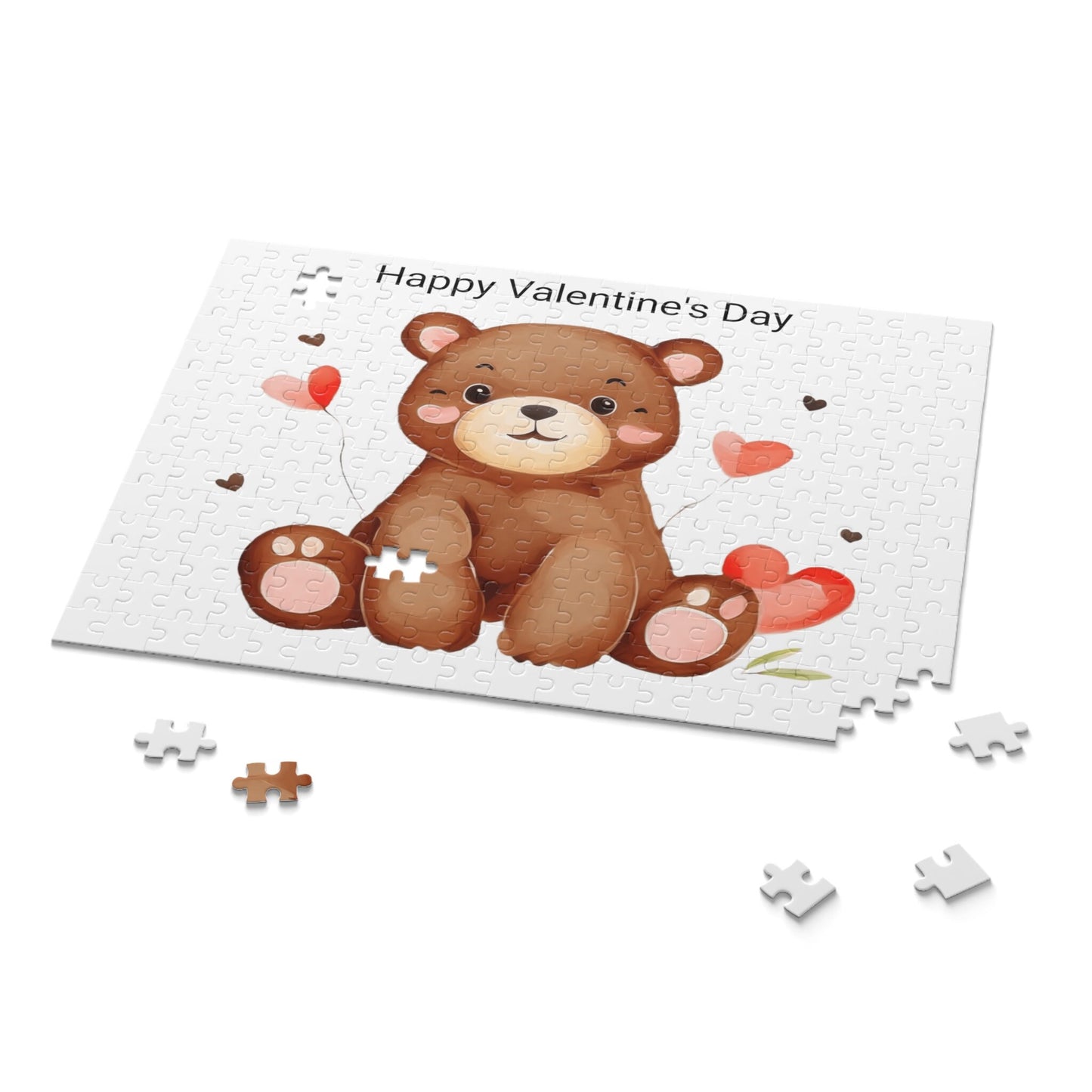 Happy Valentine's Day Puzzle (252 Pieces), Valentine Gift, Gift For Her, Gift For Him, VDay Gift, Gift For Someone Special