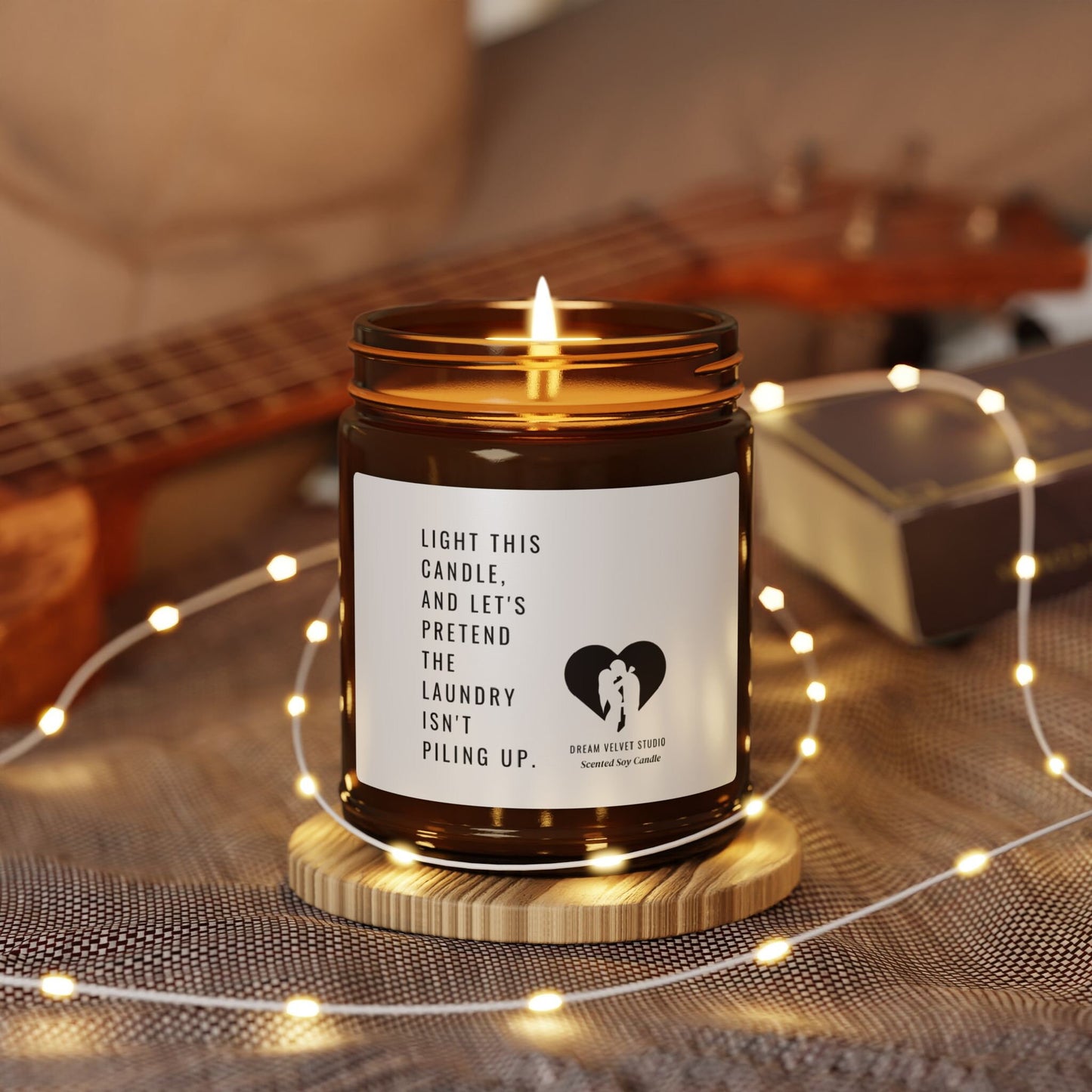 Love Romantic Scented Soy Candle | Romantic Gift Candle | Anniversary Candle | Va Day Candle | Candle for Girlfriend | Birthday Gift Candle