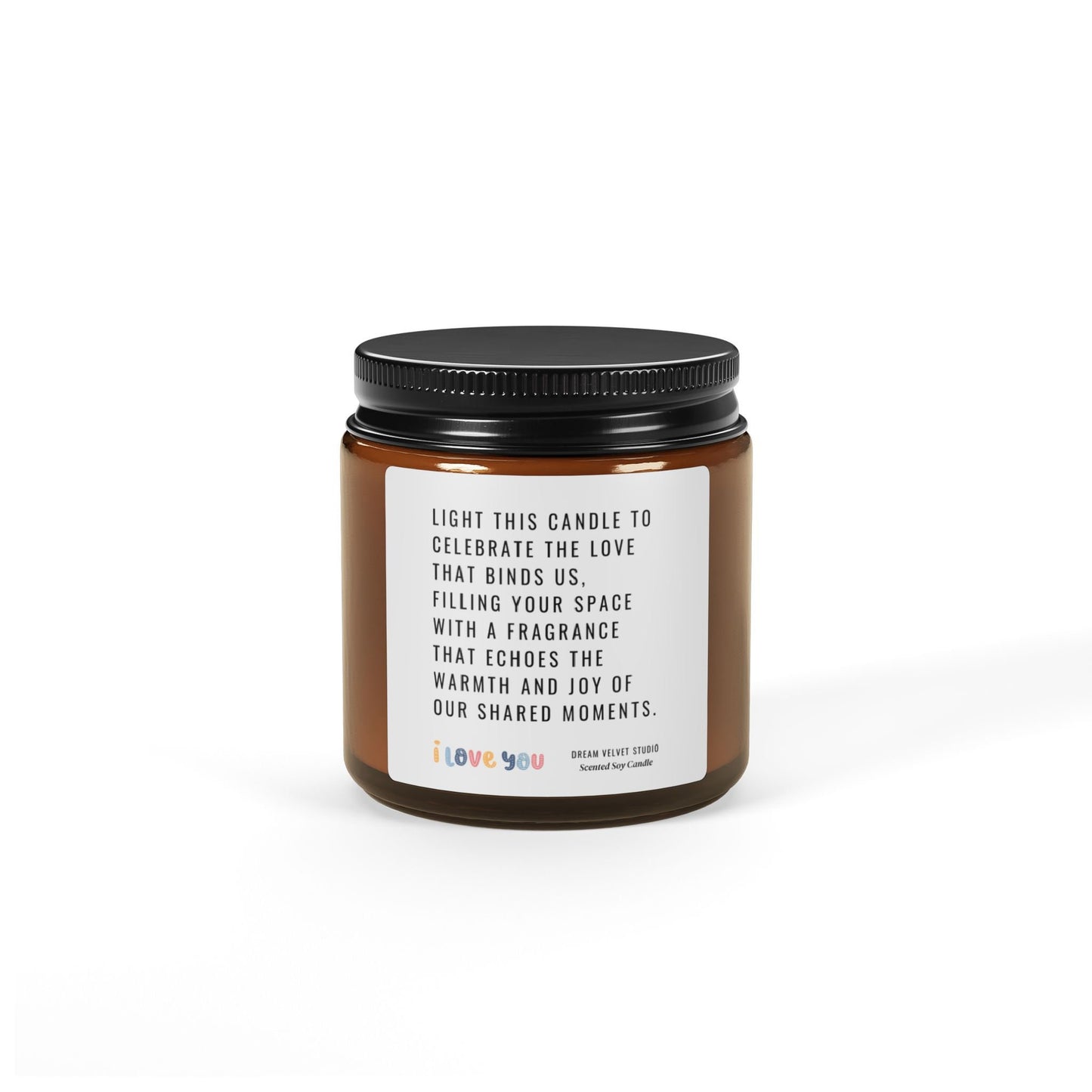 Love Bond Scented Soy Candle | Romantic Candle | Anniversary Candle | Valentine's Day Candle | Candle for Girlfriend | Birthday Gift Candle