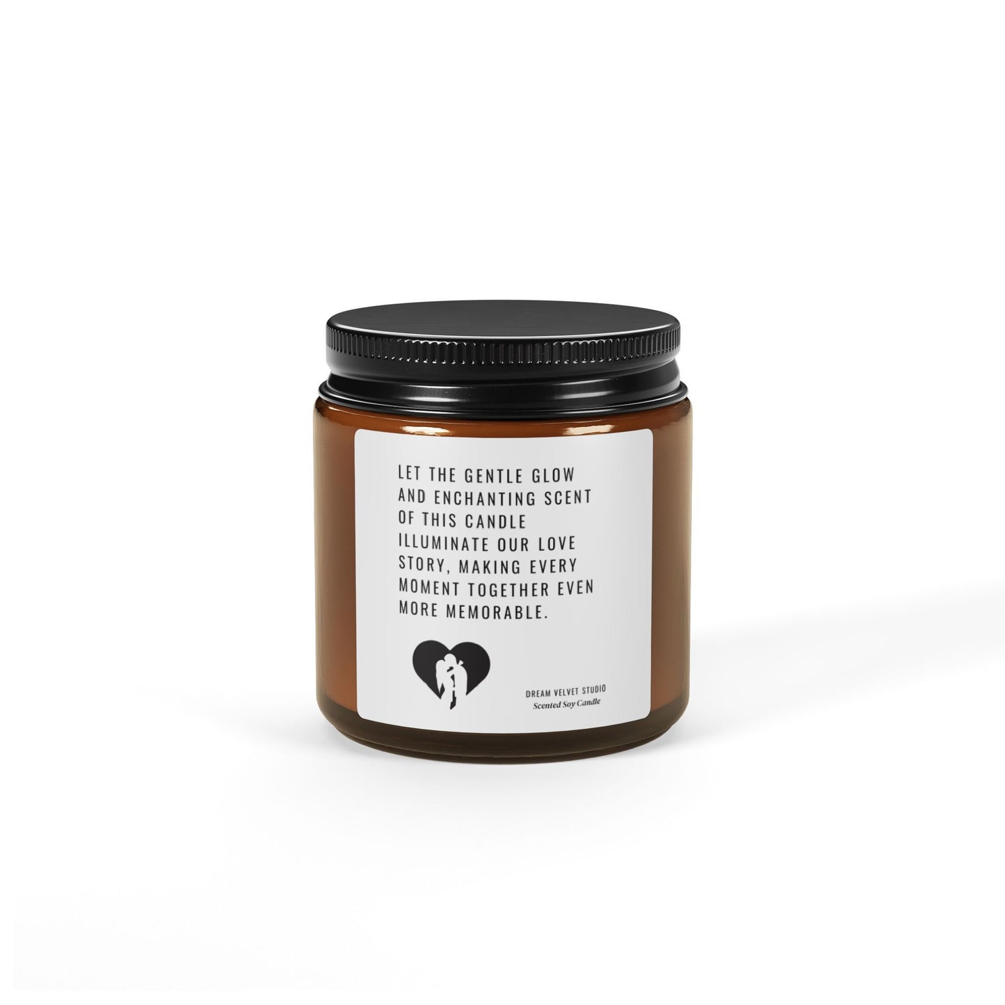 Love Story Scented Soy Candle | Romantic Candle | Anniversary Candle | Valentine's Day Candle | Candle for Girlfriend | Birthday Gift Candle