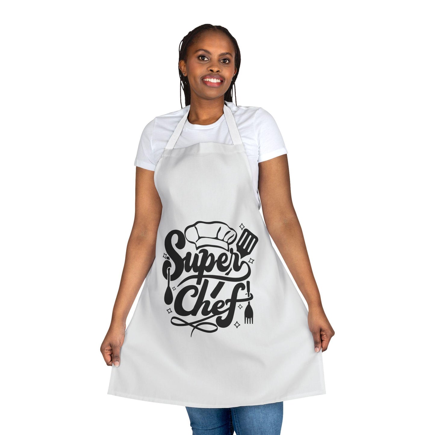 Super Chef Unisex Apron, 5-Color Straps | Kitchen Essential | Cooking Gift | Unisex Apron | Kitchen Apron | Kitchen Gift | Humorous Gift